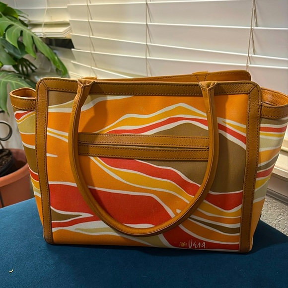 Brighton Handbags - Brighton Celebrates Vera Sunset Tote, 10"×12"×4"